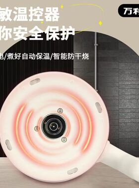 万利达高硼硅玻璃恒温调奶养生壶