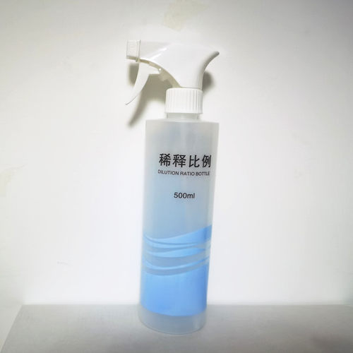 安利同款喷瓶喷雾瓶500ml刻度比例配比瓶分装稀释瓶塑料喷壶 - 图0