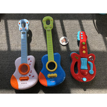 Simulation instrument simulation guitar He toy hands-on ability rocking bell vocal music photo prop swing piece