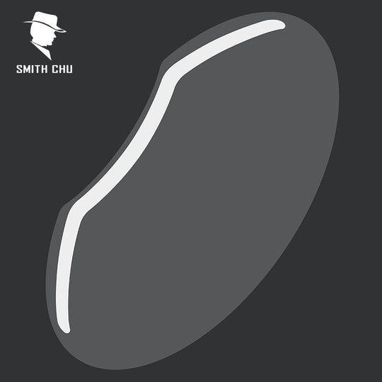 Transparent disposable bangs stickers for hair salons