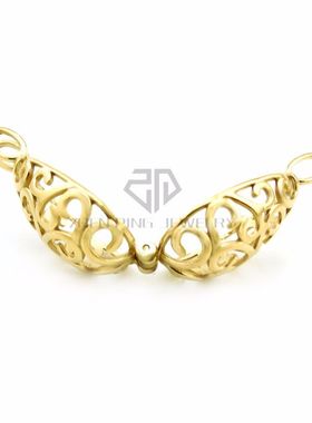 精油钢铸造水滴珍平钛热销首饰