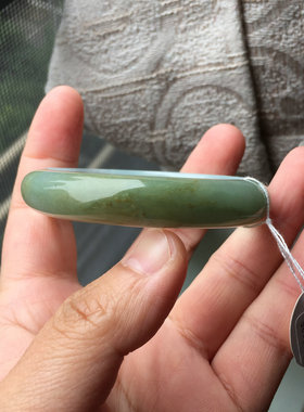 天然A货缅甸料翡翠双色玉镯子女