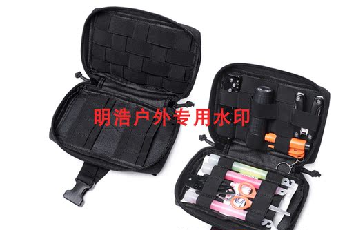 1000D户外戰術收纳袋运动方形腰挂包MOLLE战术EDC工具杂物收纳包 - 图1