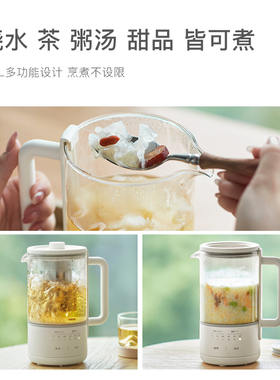 olayks养生壶迷你不粘底盘多功能