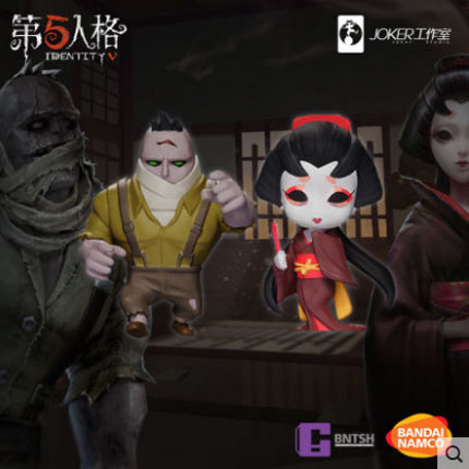 第五人格周边扭蛋手办万代Q版公仔(第一弹)游戏周边钥匙扣挂盲盒-图0