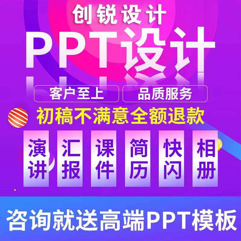 ppt制作代做学生课件美化修改答辩工作总结述职汇报企业宣传路演_虎窝淘