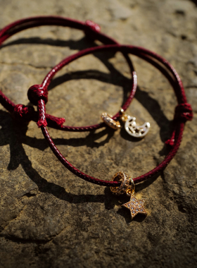 做你永远的光|星月情侣红手绳