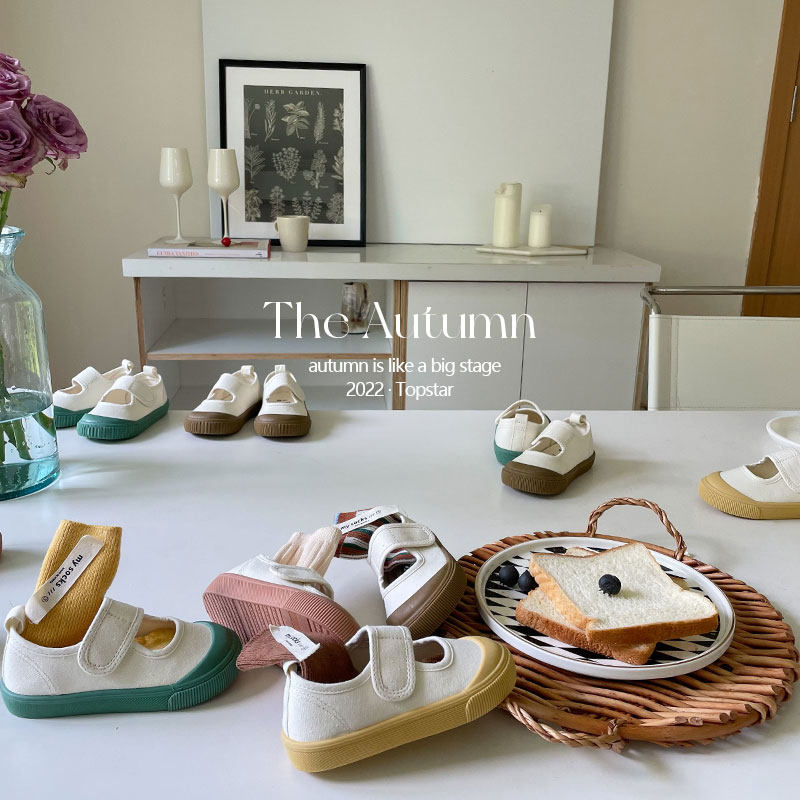 TOPSTAR儿童帆布鞋女童男童幼儿园室内鞋小白鞋宝宝儿童鞋软底鞋,淘宝优惠券,粉丝福利购,淘宝优惠卷