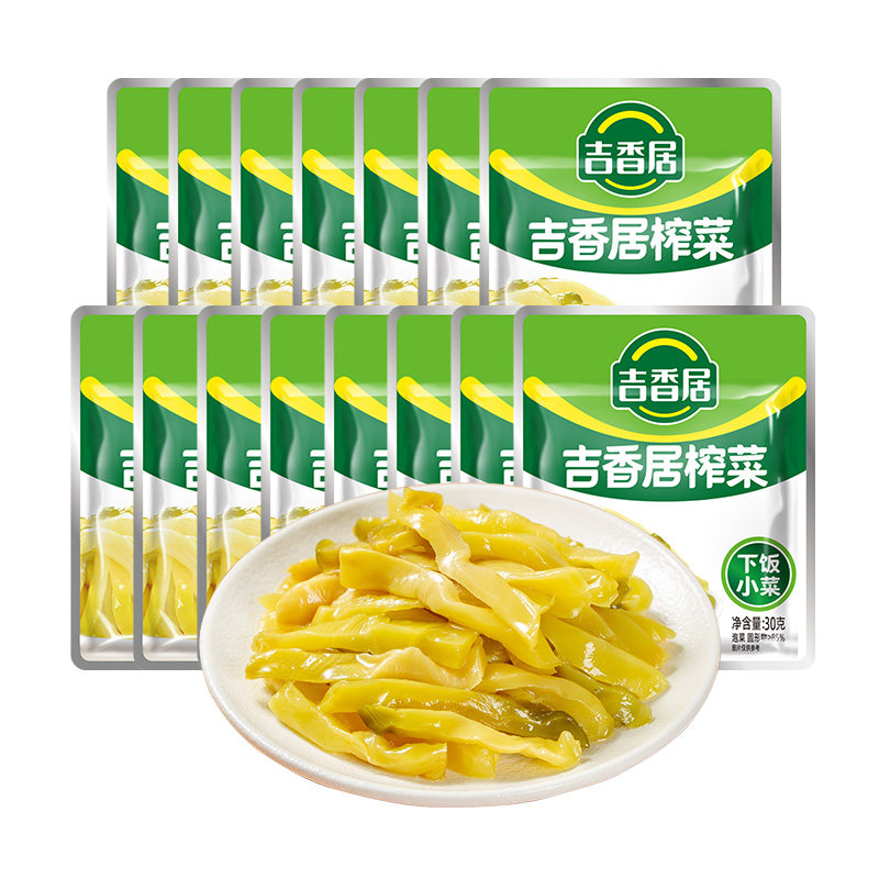【吉香居】榨菜下饭小菜30g*15袋