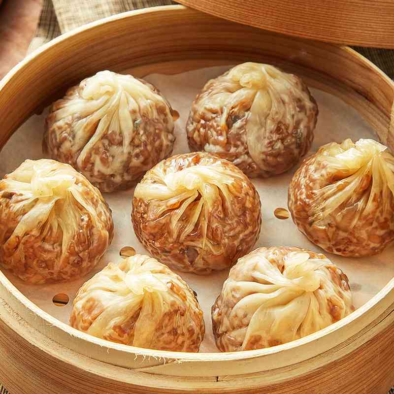 【59任选5件】安井纸皮烧麦儿童早餐半成品速食蛋黄烧卖速冻食品 - 图3