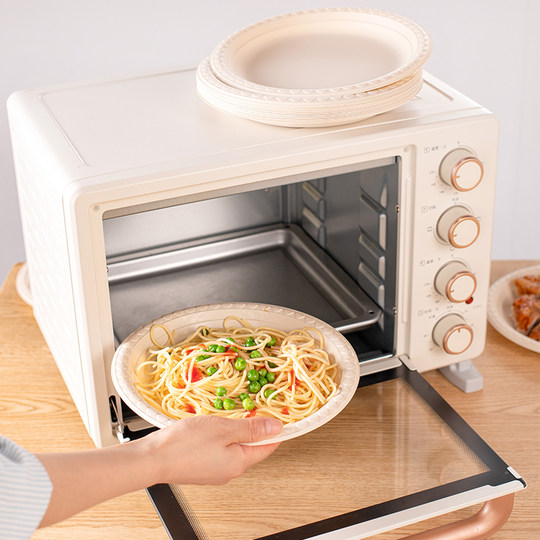 Yunlei corn-based thickened disposable dinner plate