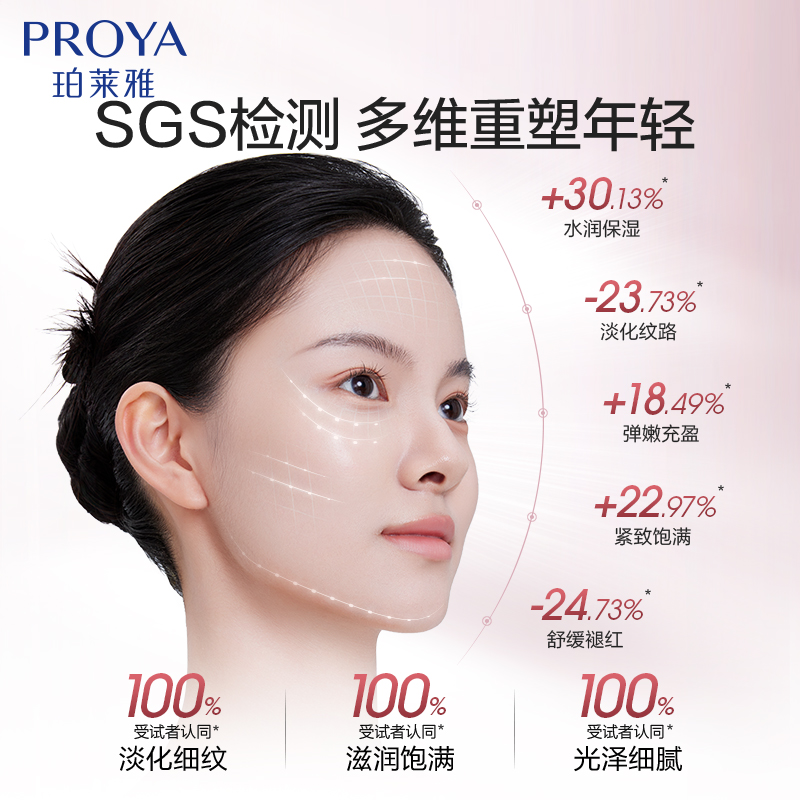 珀莱雅紧致肌密精华乳液120ml补水保湿淡化细纹提拉抗皱官方正品