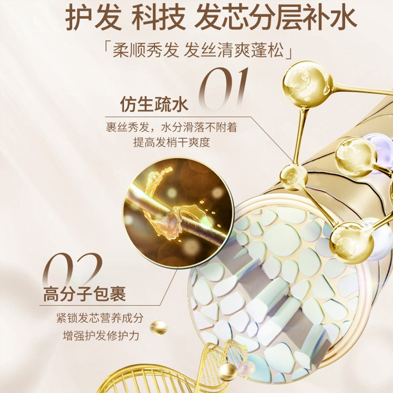 山茶花护发素女柔顺顺滑男士专用发膜修复干枯补水改善毛躁正品1L