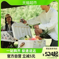 Naturehike Norwegian Guest Antibacterial Incubator Outdoor Camping Ice Cubes Refrigerated On-board Ice Bucket Keep Cold Portable Fridge