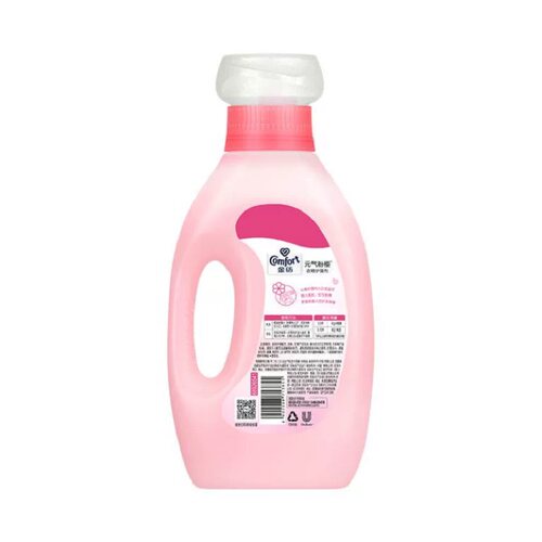 金纺淡雅樱花柔顺剂1kg防静电30天留香全家适用纤维养护唤醒元气-图3