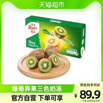 Zespri Jipei New Zealand green chic exotic fruit 10 single fruit 80-88g fruit gift box dress