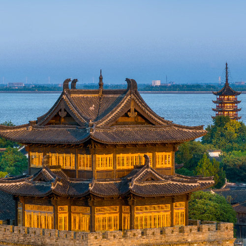 [盐官潮乐之城-大门票]盐官潮乐之城门票 - 图0