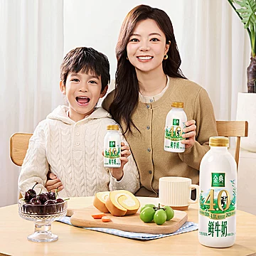 伊利金典鲜牛奶235*10+金典4.0鲜牛奶235*4[10元优惠券]-寻折猪