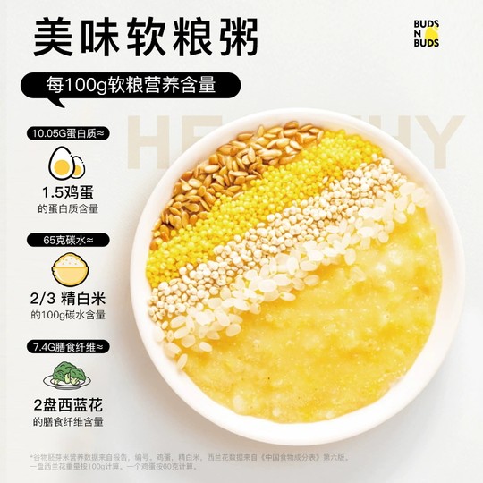 芽芽乐每日软粮粥儿童五谷杂粮童营养早餐婴儿胚芽米宝宝粥