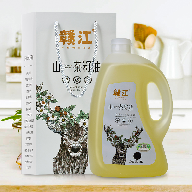 赣江有机山茶油纯正茶油2L食用油物理压榨山茶籽油正宗茶油无添加 - 图2