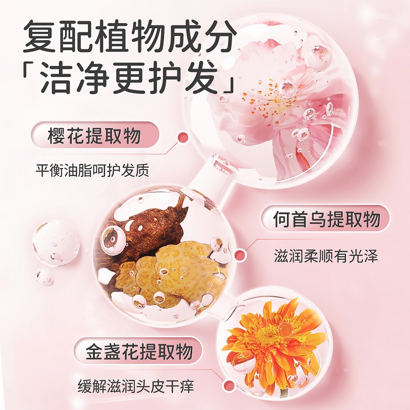 植物妈妈儿童洗发水儿专用女孩童柔顺蓬松无硅油宝宝正品官方