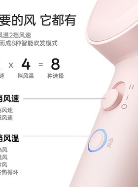 飞科高速负离子吹风机恒温护发