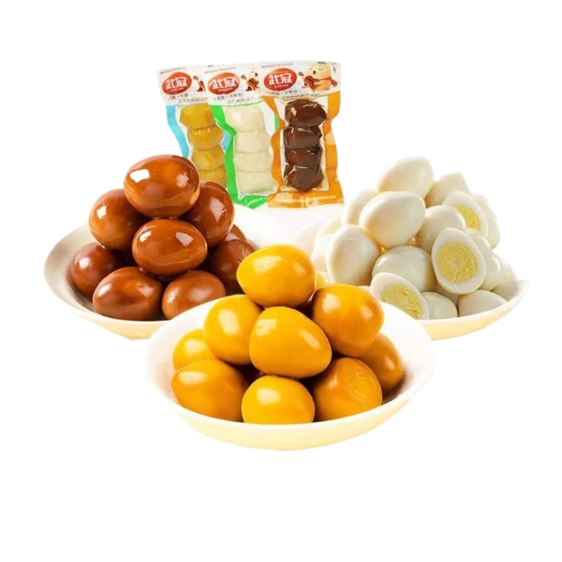 武冠鹌鹑蛋去皮五香盐焗泡椒卤味熟食小零食方便速食泡面搭档美味,淘宝优惠券,粉丝福利购,淘宝优惠卷