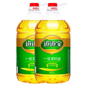 道道全一级菜籽油5L*2桶