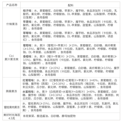 喜之郎果冻海苔年货礼盒2247g