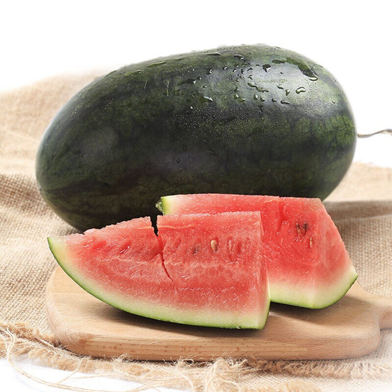 黑美人西瓜新鲜当季应季水果现摘新鲜水果,淘宝优惠券,粉丝福利购,淘宝优惠卷