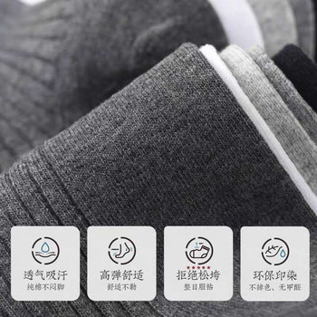 Xinjiang ຝ້າຍ socks ຜູ້ຊາຍຕ້ານກິ່ນຫອມ breathable sweat-absorbent ຖົງຕີນຝ້າຍພາກຮຽນ spring ແລະ summer ທຸລະກິດ casual thickened ກາງ tube socks 3 ຄູ່