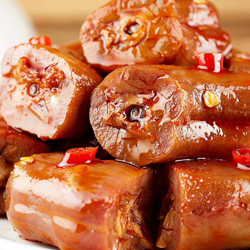 【6元6件】一口脖嘿鸭味3包*2+老卤味3包*2+糖醋味3包*2