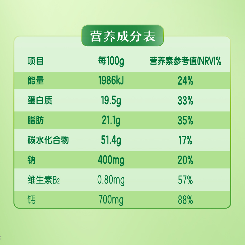 伊利成人女士大学生营养全脂甜牛奶粉400g*1袋奶粉早餐冲饮奶粉 - 图2