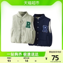 Ybetong baby waistcoat autummy winter child gush jacket cotton vest baby winter dress Camshoulder boy outside wearing winter