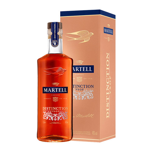 【品牌直供】Martell马爹利鼎盛VSOP级别洋酒干邑白兰地500ml正品 - 图0