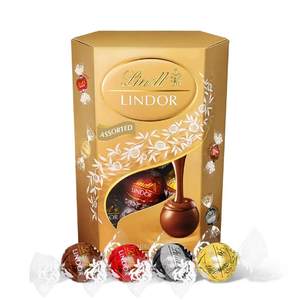 Lindt瑞士莲精选软心巧克力分享装结婚糖巧纯可可脂年货节日零食