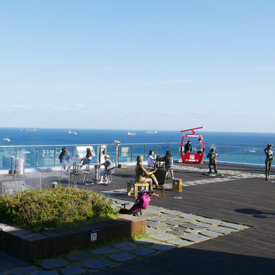 准星旅行 韩国旅游釜山松岛海上缆车门票空中游轮水晶游轮 - 图3