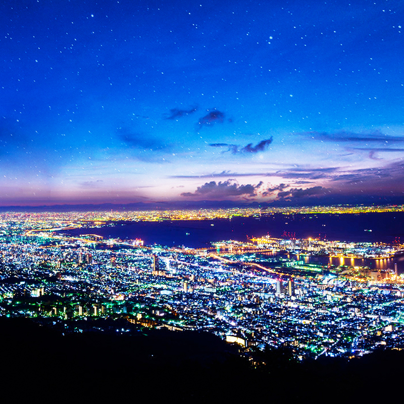 途易 大阪神户一日游 奥莱/有马温泉/六甲山夜景日本旅游 4人成行 - 图0