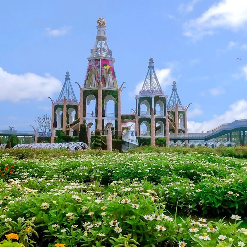 [浦江郊野公园-奇迹花园春季花展门票]上海 浦江郊野公园 大门票 - 图2