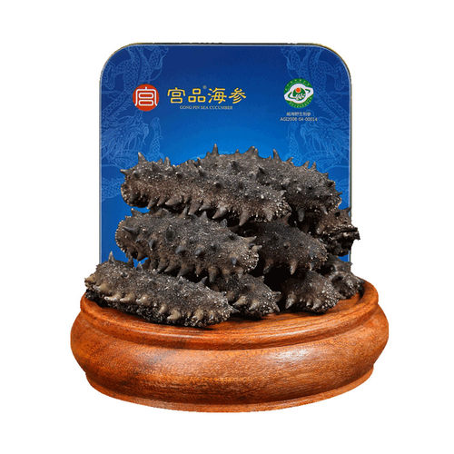 顺丰上门有机丨宫品3A有机海参淡干刺参海鲜发后即食水产干货自用 - 图0