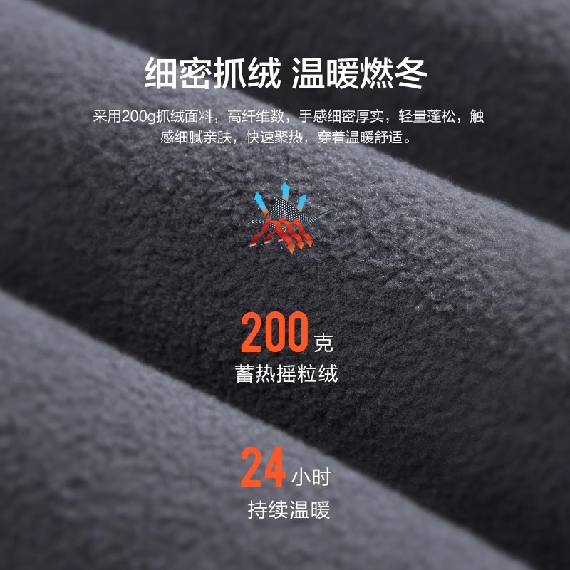 伯希和抓绒裤户外女秋冬保暖防风冲锋裤内胆直筒长裤男摇粒绒卫裤