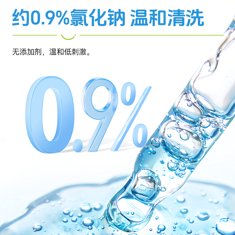 秝客生理性盐水清洗液500ml医用液体伤口清洁0.9%氯化钠生理盐水 - 图3