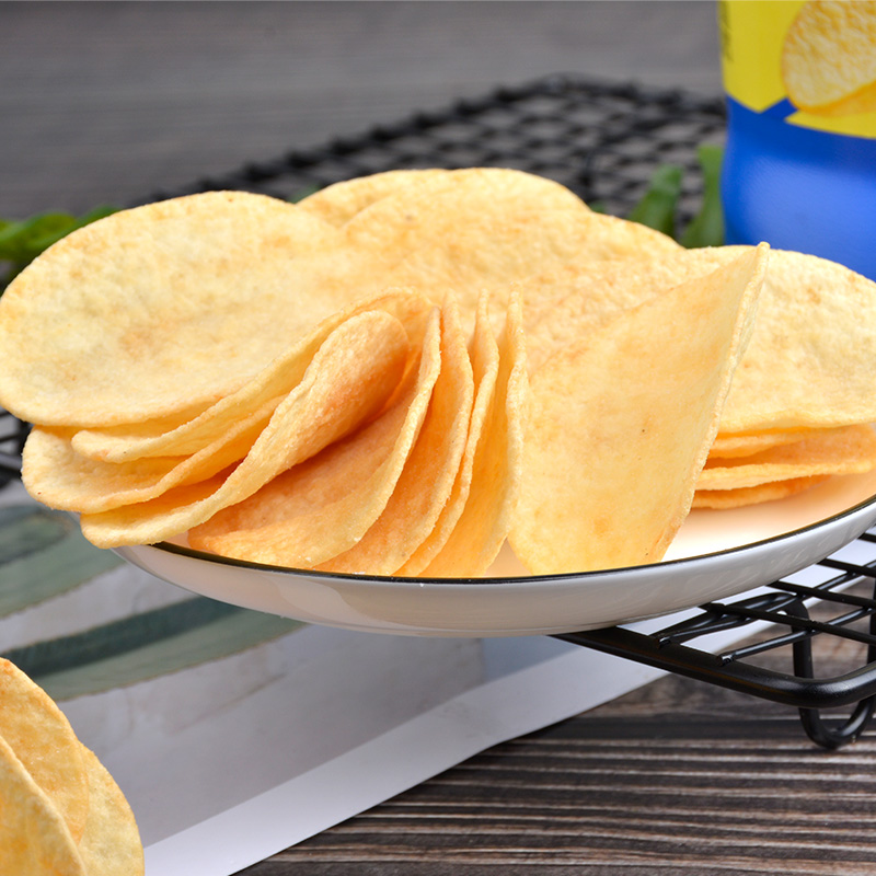 【直营】原装进口乐事无限原味桶装薯片163g休闲零食网红膨化小吃