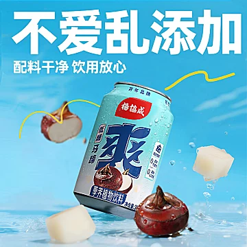 yeo's杨协成低糖马蹄爽马蹄水300ml*6罐[4元优惠券]-寻折猪