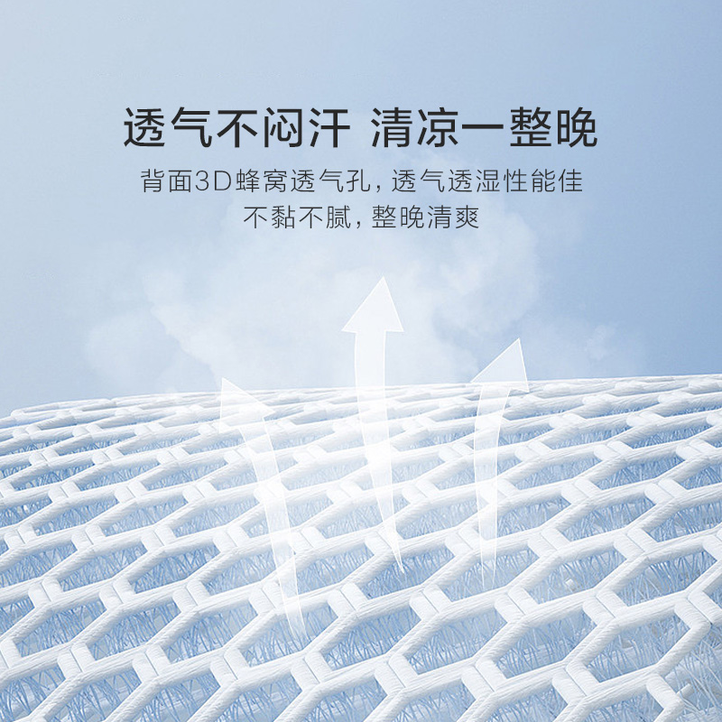 罗莱家纺新品A类抗菌可水洗冰丝席子夏季学生宿舍凉席凉感床笠席 - 图1