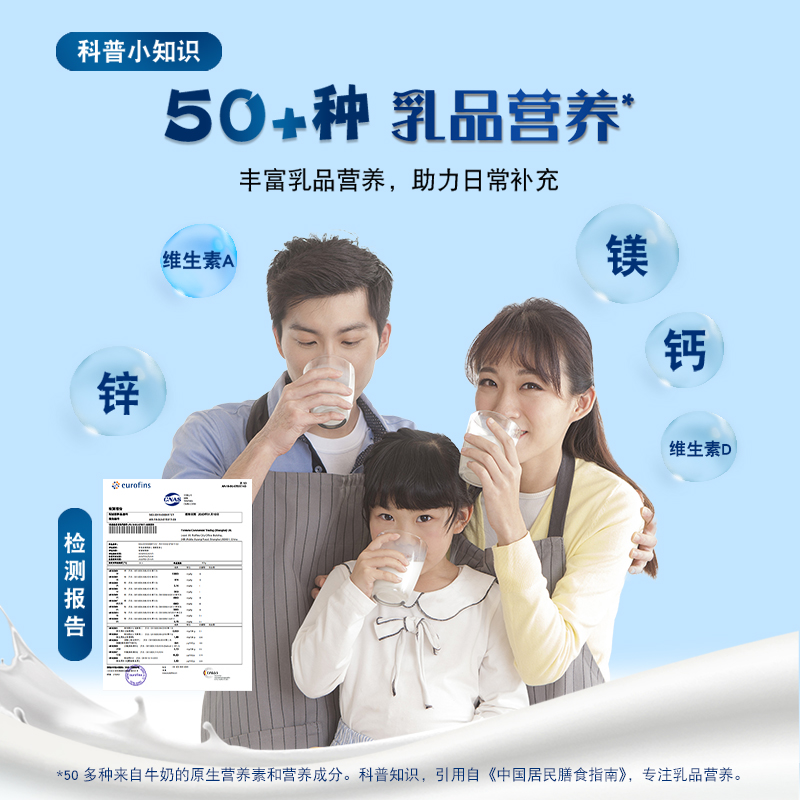 Anchor/安佳蓝罐高钙营养品儿童学生成人中老年全脂奶粉早餐冲饮