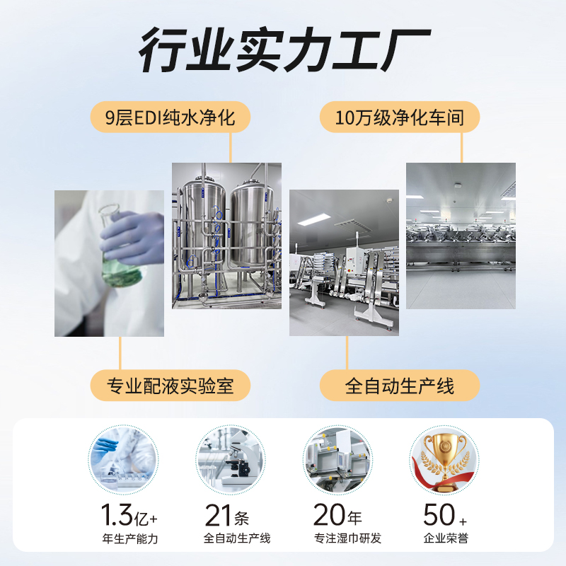 润荷酒精消毒湿巾家用杀菌抽取式湿纸巾80片99.9%杀菌率