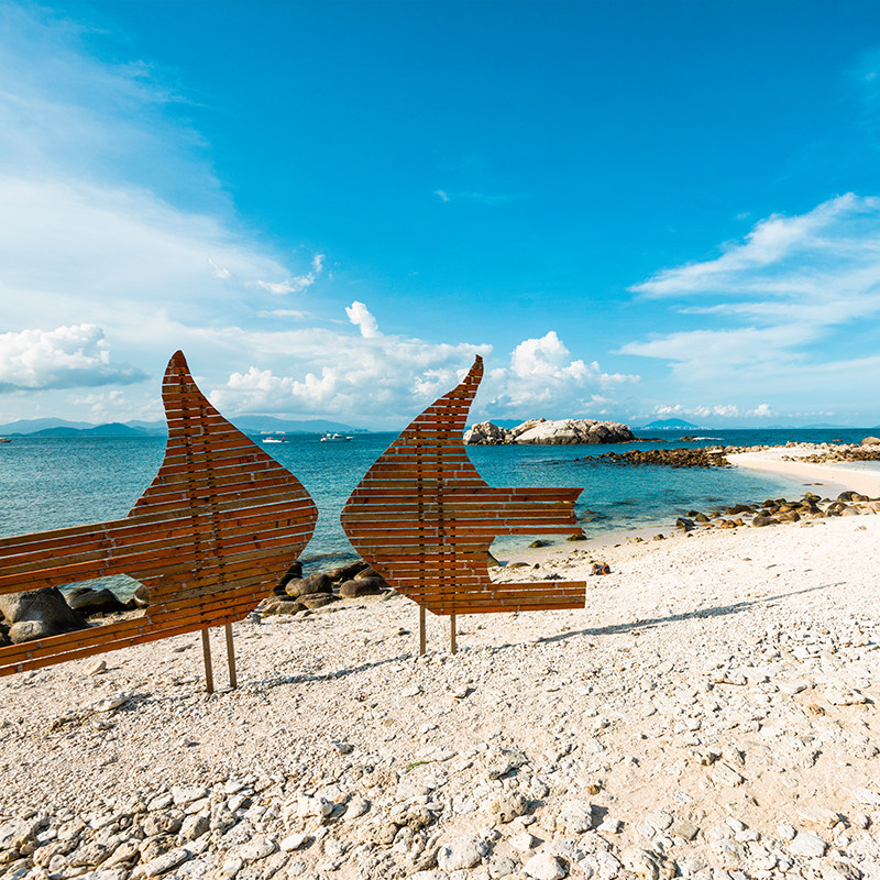 [蜈支洲岛-门船票+电瓶车环岛游+蜈支洲city walk]三亚蜈支洲岛观光游官方直营特惠 - 图3