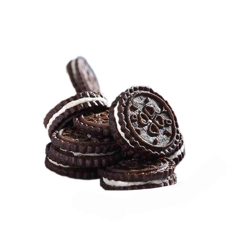 牛奶巧克力夹心饼干小黑饼多口味儿童怀旧糕点解馋小零食休闲整箱 - 图3