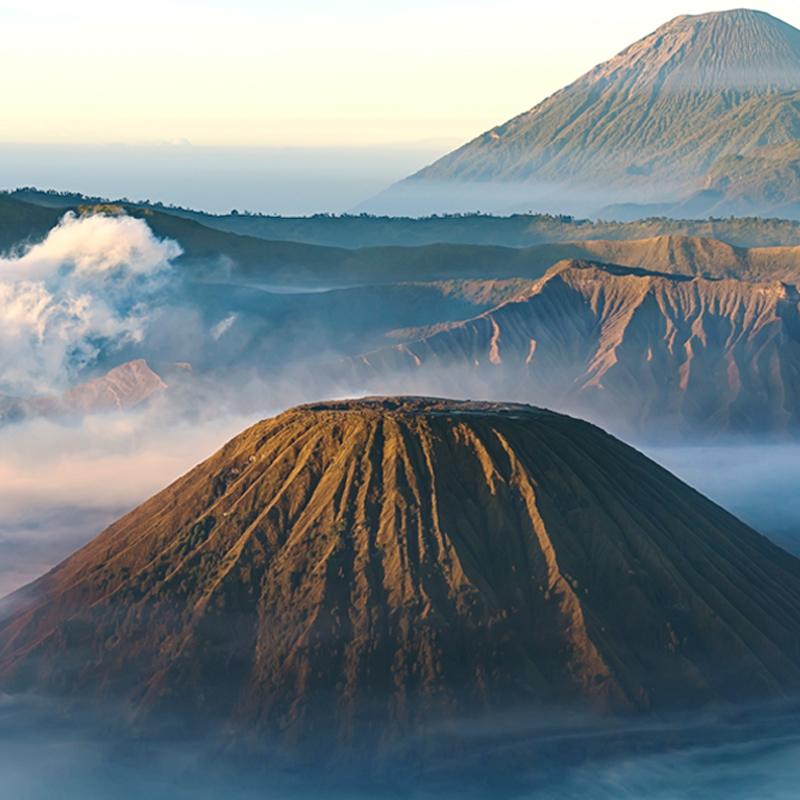 印尼布罗莫火山宜珍火山赛武瀑布三天两夜玛琅泗水bromo尼享旅游-图2